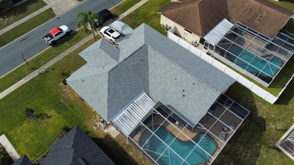 A new roof installed at a customer home in Orlando, Florida